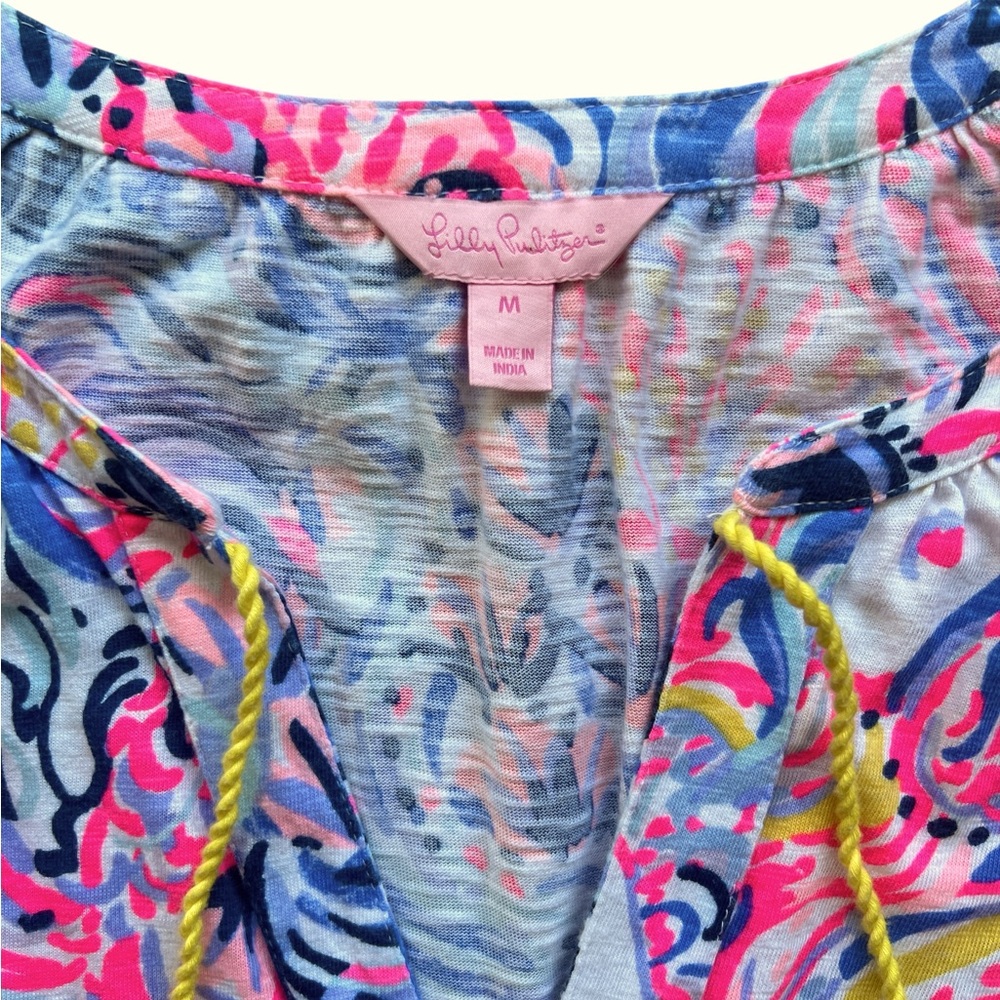 Lilly Pulitzer Del Lago Romper So Sofishisticated Medium - Picture 6 of 14